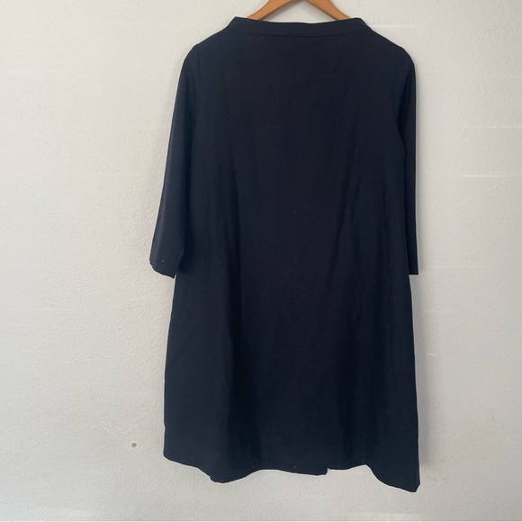 COS wool Dress with high neckline and pockets size 6 NWT - Picture 2 of 8